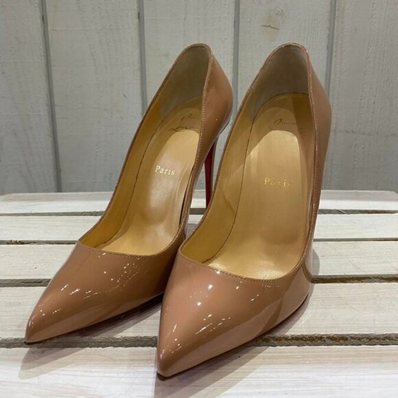 Christian Louboutin Shoes - Christian Louboutin Pigalle Follie Heels - Size 38.5